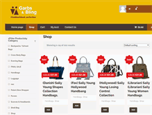 Tablet Screenshot of garbsandbling.com